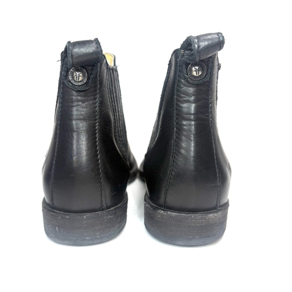Frye Black Leather Ankle Boots | 7.5 - Picture 6 of 7